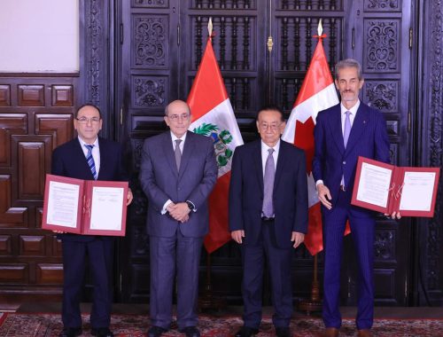 Perú y Canadá suscriben Memorando de Entendimiento sobre minerales críticos y sostenibilidad minera