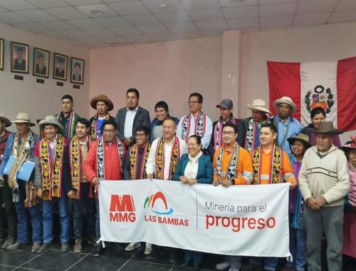 Cusco: Las Bambas y Ccapacmarca firman convenio por S/ 3.6 millones