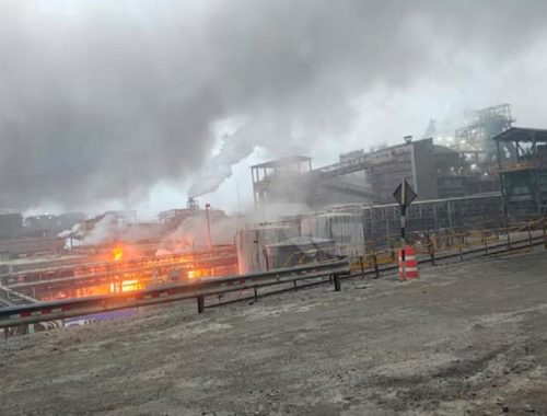 Incendio en Refinería Cajamarquilla deja cuatro trabajadores afectados