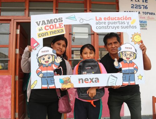 Nexa entrega más de 12 mil kits escolares en sus zonas de influencia